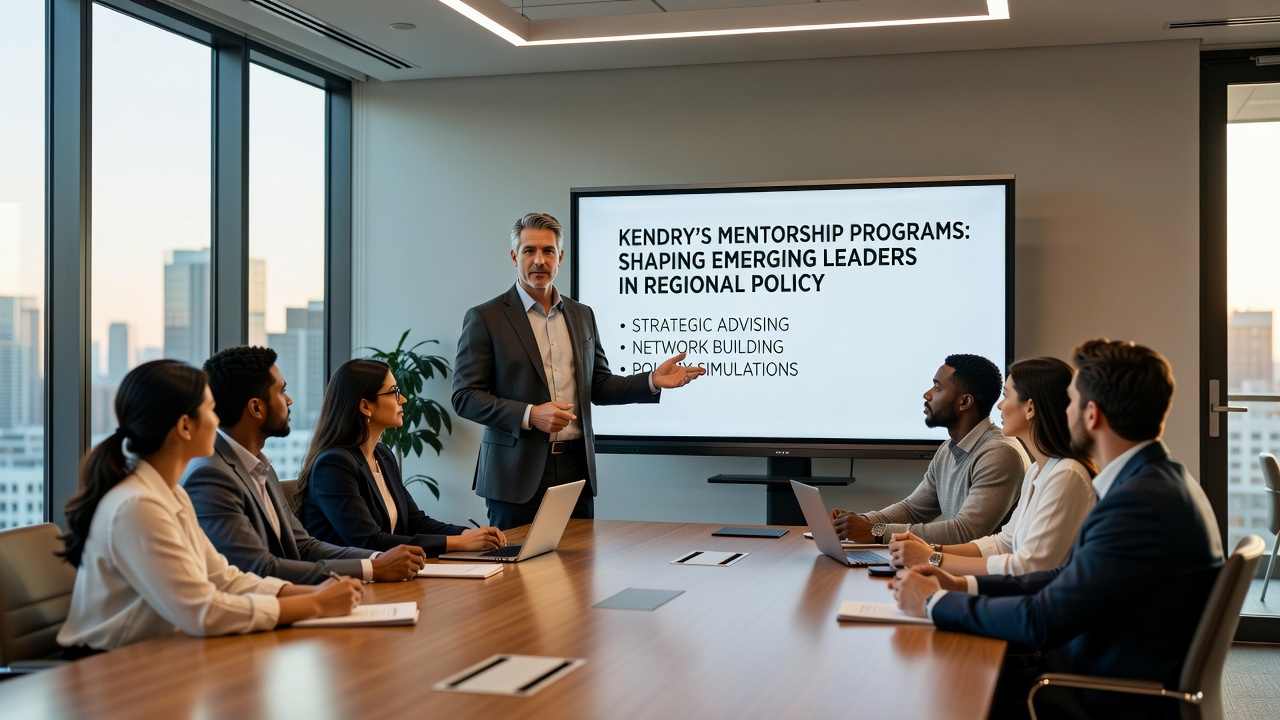Behind the Scenes: How Kendry's Mentorship Programs Shape Emerging Leaders in Regional Policy Circles